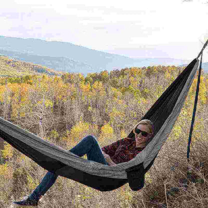 Outdoor Camping Hammock with Parachute Cloth - Portable Hot Sale Hammock for Backyard & Travel - Hi Fitness Gym Crop Tank Top Leggings Set - Hi Fitness