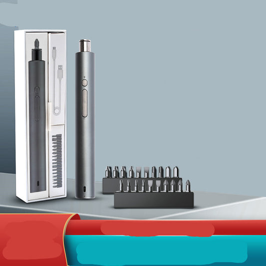 Rechargeable Electric Screwdriver Set - Mini Precision Tool Kit