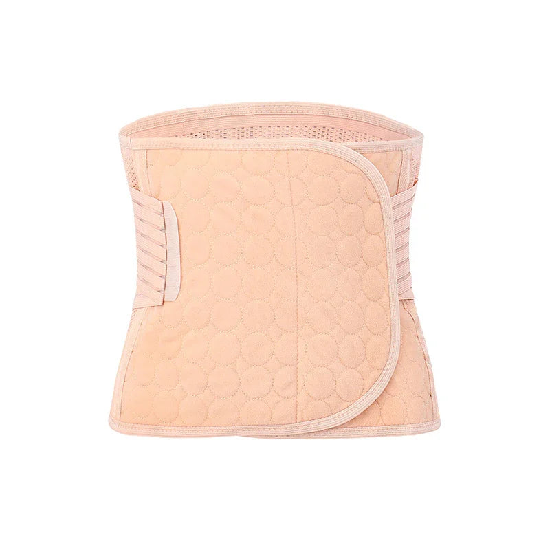 Beige waist trainer on a white background