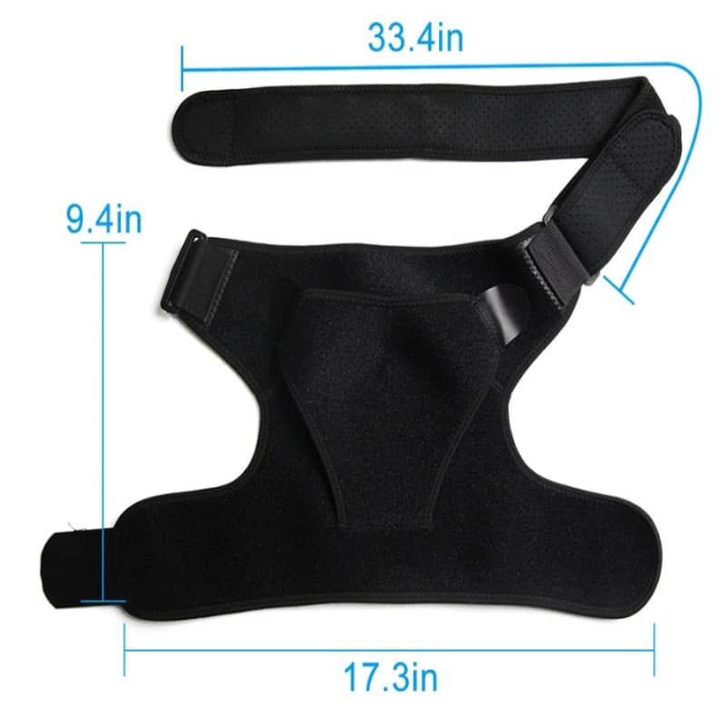 Neoprene Shoulder Support Brace – Adjustable Compression for Pain, Injury & Arthritis