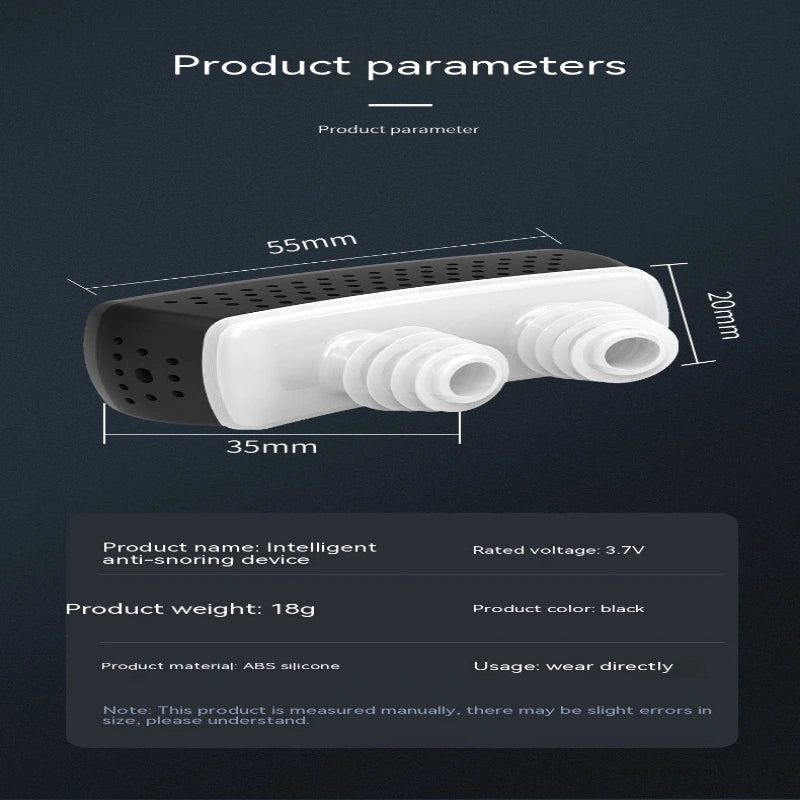 Intelligent Pulse Anti-Snoring Sleep Aid Device