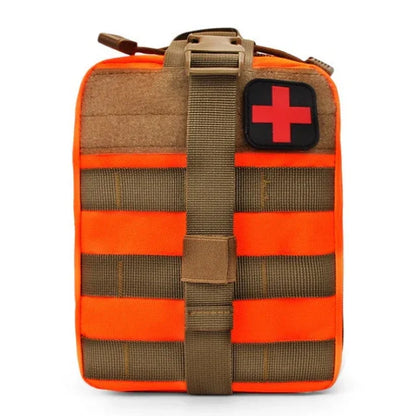 Tactical First Aid Kit Waist Bag - Waterproof Emergency Survival Pouch for Travel, Camping & Rescue - Hi Fitness Gym Crop Tank Top Leggings Set - Hi Fitness