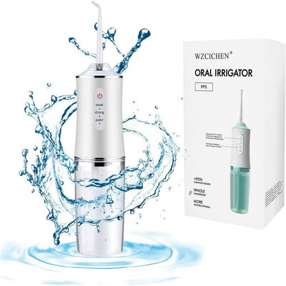 Portable Water Flosser – USB Rechargeable Oral Irrigator | 3 Modes & IP7 Waterproof