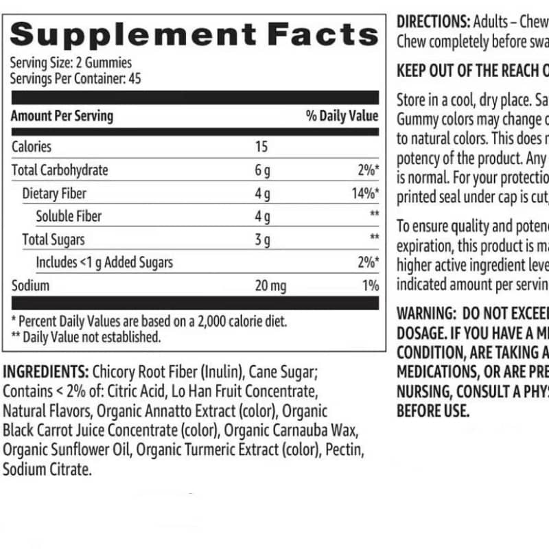 Vegetarian Fiber Gummies – Digestive Support & Gut Health