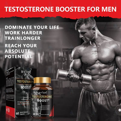 Men's Testosterone Boost Power Muscle Support Capsules