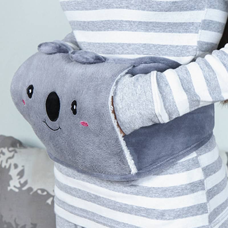 Plush Waist Warmer Belt – Hot Water Bottle Belly Band