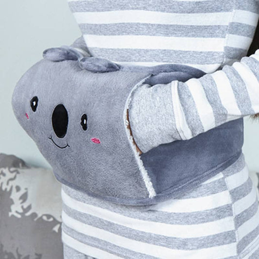 Plush Waist Warmer Belt – Hot Water Bottle Belly Band