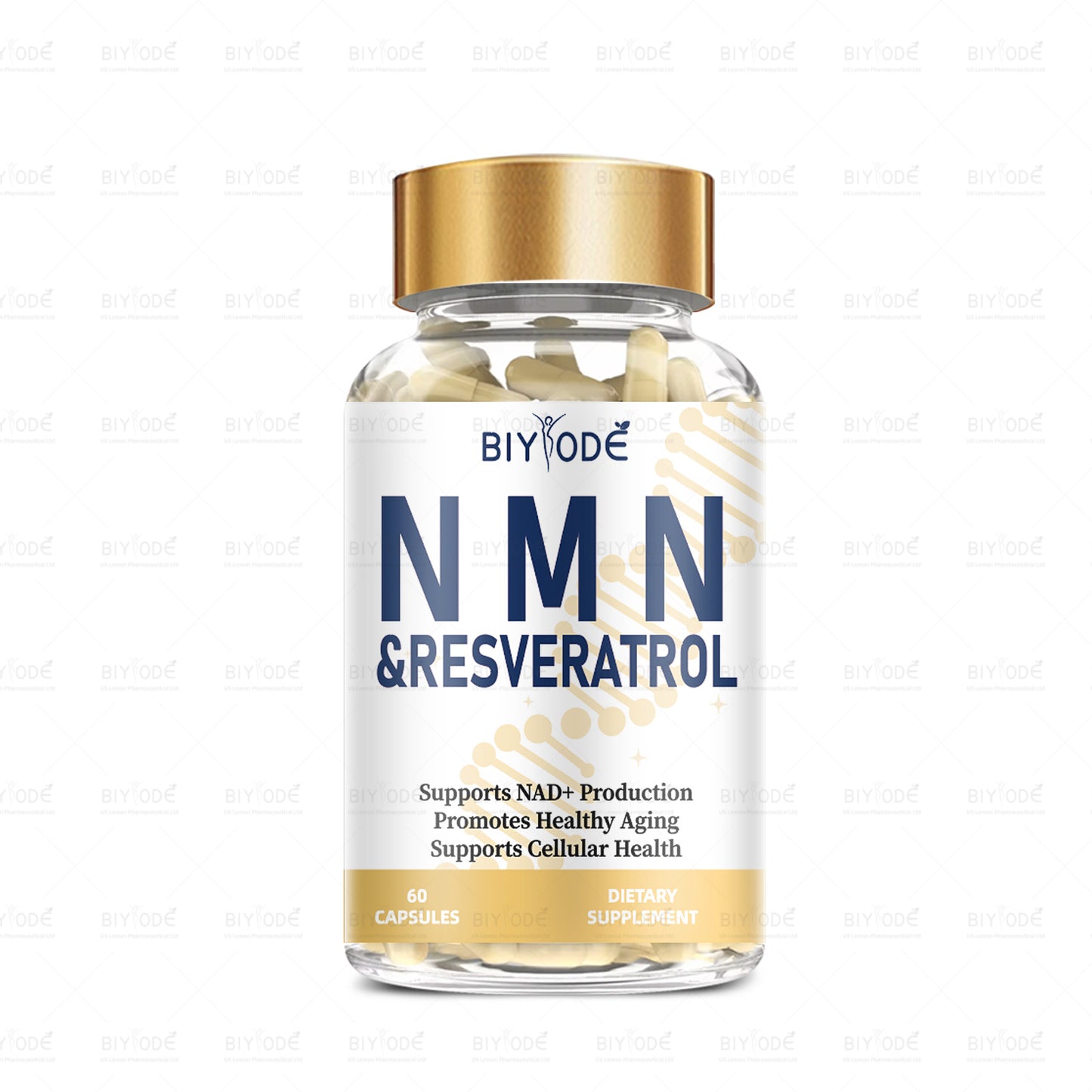 OEM Custom Food Supplements Health Vitamins Nad Supplement Wholesale Immune Support Promotes DNA Repair NMN Capsules - Hi Fitness Gym Crop Tank Top Leggings Set - Hi Fitness