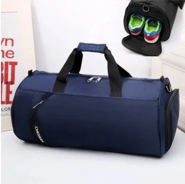 Waterproof Cylinder Shoulder Bag. Sports Training & Travel Gym Bag - Hi Fitness Gym Crop Tank Top Leggings Set - Hi Fitness