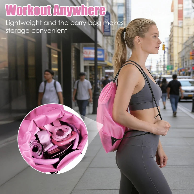 14-PC Pilates Ring & Yoga Kit for Women