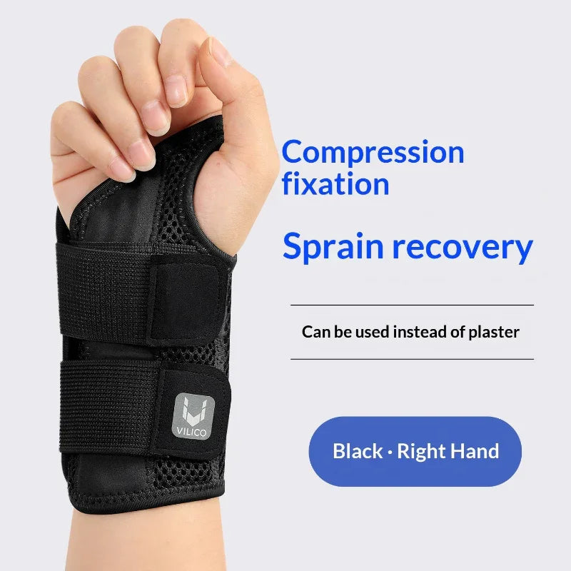 Double Strap Wrist Brace. Knuckle Pain Support & Adjustable Stabilization - Hi Fitness Gym Crop Tank Top Leggings Set - Hi Fitness