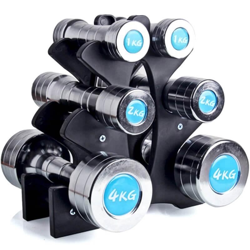 Fitness Dumbbell Rack. Compact Weight Storage Stand for Home Gym - Hi Fitness Gym Crop Tank Top Leggings Set - Hi Fitness