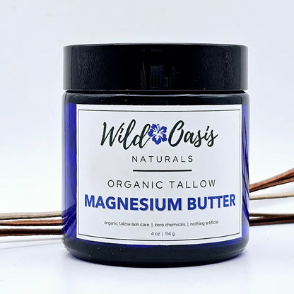 Wild Oasis Naturals Organic Tallow Magnesium Butter