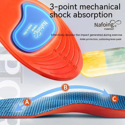 Men’s Thick Shock-Absorbing Sports Insoles. Comfortable Athletic Foot Support - Hi Fitness Gym Crop Tank Top Leggings Set - Hi Fitness