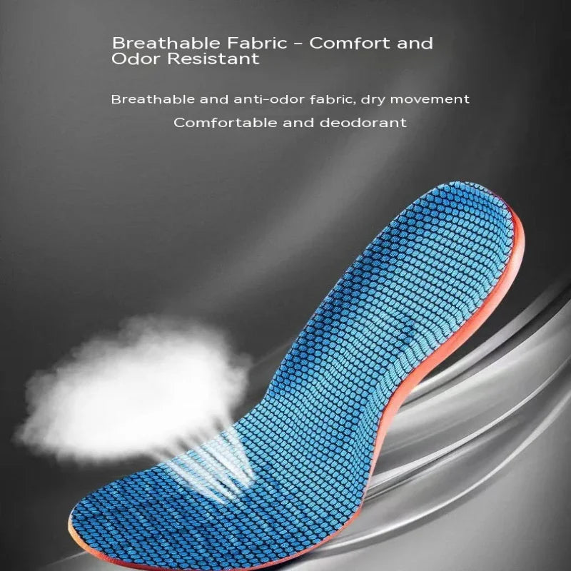 Men’s Thick Shock-Absorbing Sports Insoles. Comfortable Athletic Foot Support - Hi Fitness Gym Crop Tank Top Leggings Set - Hi Fitness