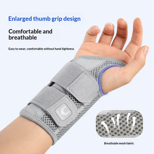 Double Strap Wrist Brace. Knuckle Pain Support & Adjustable Stabilization - Hi Fitness Gym Crop Tank Top Leggings Set - Hi Fitness