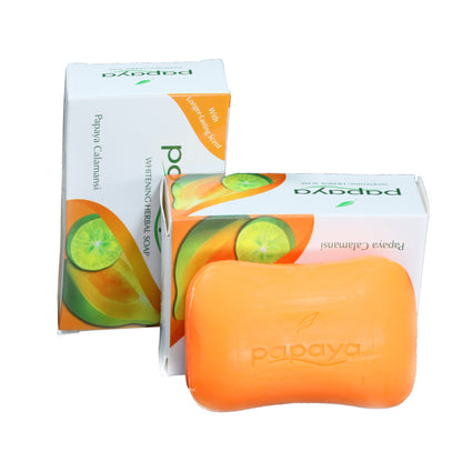 Papaya Moisturizing Cleansing Lemon Soap Facial Body Dual-use Plant Soap - Hi Fitness Gym Crop Tank Top Leggings Set - Hi Fitness