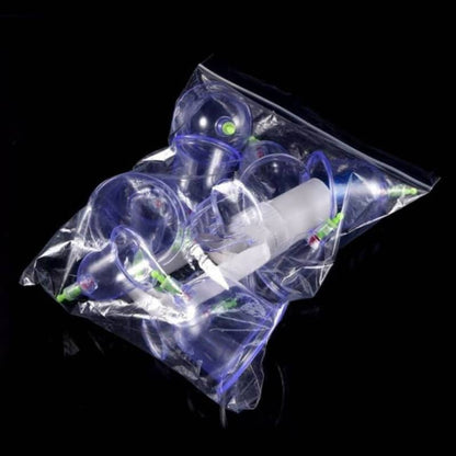 12-Piece Vacuum Cupping Therapy Set with Suction Pump