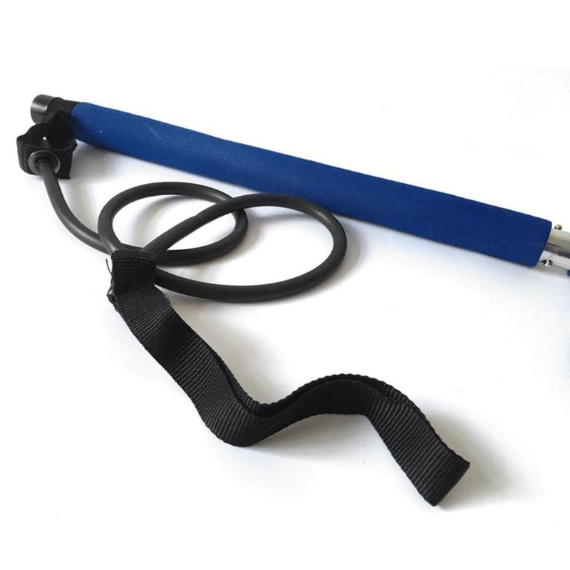 Rally Bar Chest Expansion Arm Force Bar Yoga Bar Pilates Bar Fitness Bar - Hi Fitness Gym Crop Tank Top Leggings Set - Hi Fitness