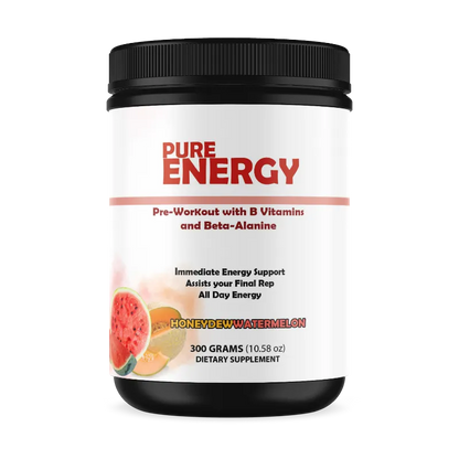 Pure Energy - Honeydew Watermelon | Boost Your Morning and Workout Energy
