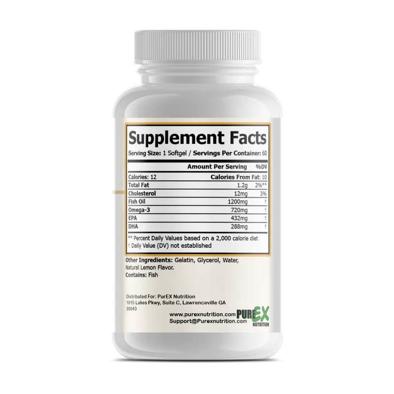 Pure Omega-3 | Essential Fatty Acid Supplement for Optimal Health