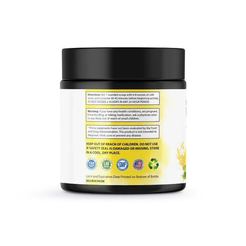 Pure Focus Pre-Workout — Lemonade | Clean Energy & Laser Focus