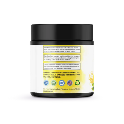 Pure Focus Pre-Workout — Lemonade | Clean Energy & Laser Focus
