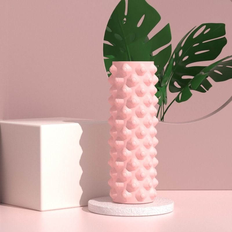 Spiked Club Muscle-relaxing Tool Massage Fitness Roller Foam Roller - Hi Fitness Gym Crop Tank Top Leggings Set - Hi Fitness