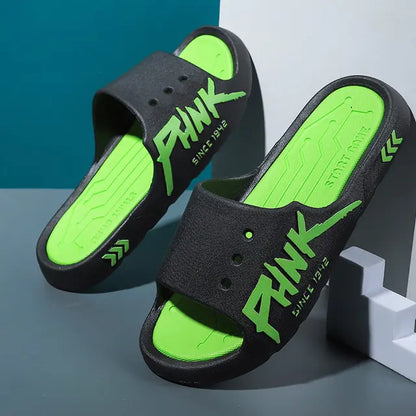 JOYWILL/Summer Men Slippers Outdoor Male Shoes Anti-slip