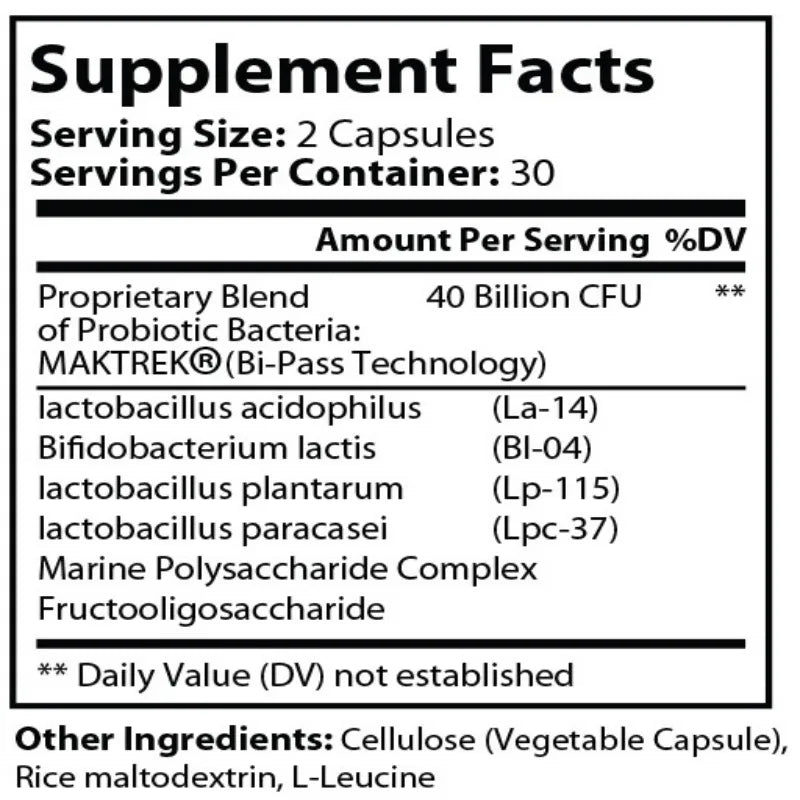white label with green and black text