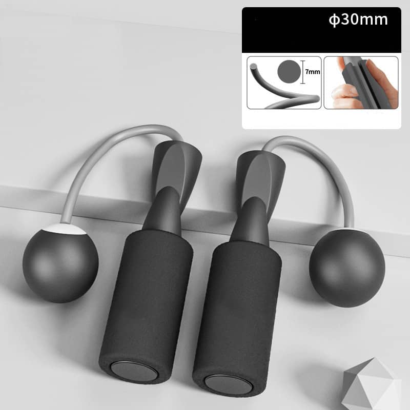 Cordless Weighted Jump Rope with Ball Handles