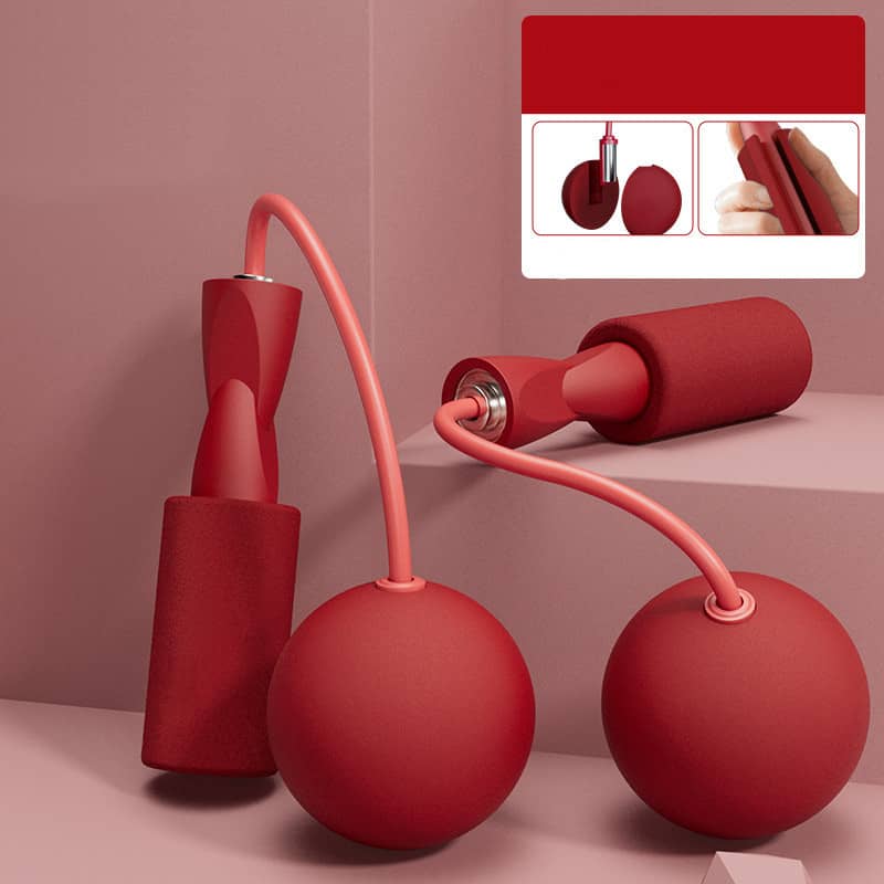 Cordless Weighted Jump Rope with Ball Handles