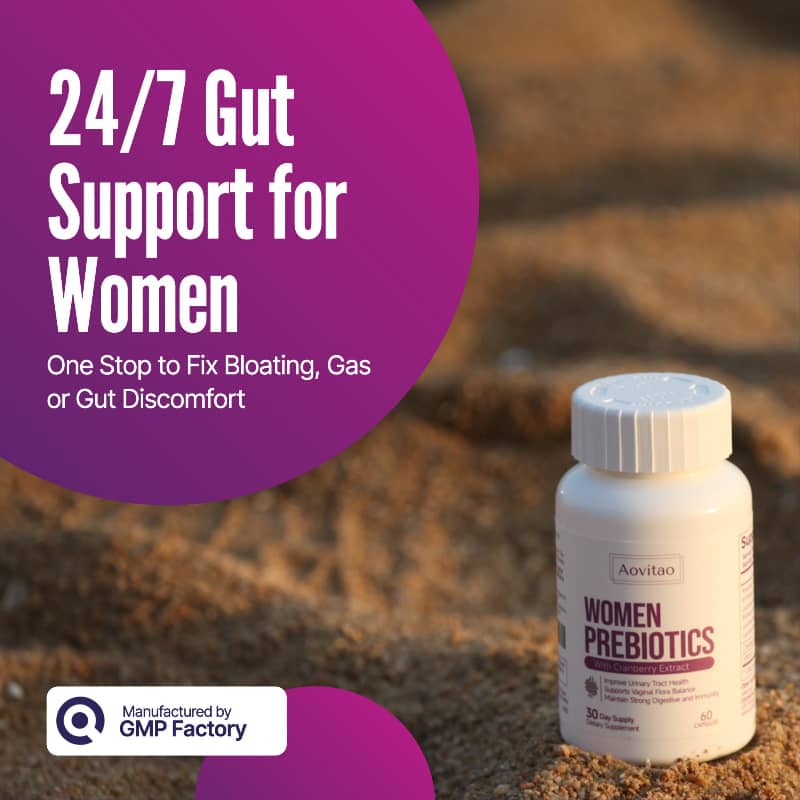 Women's Probiotic Capsules – 60 Billion CFU, pH Balance & Gut Health