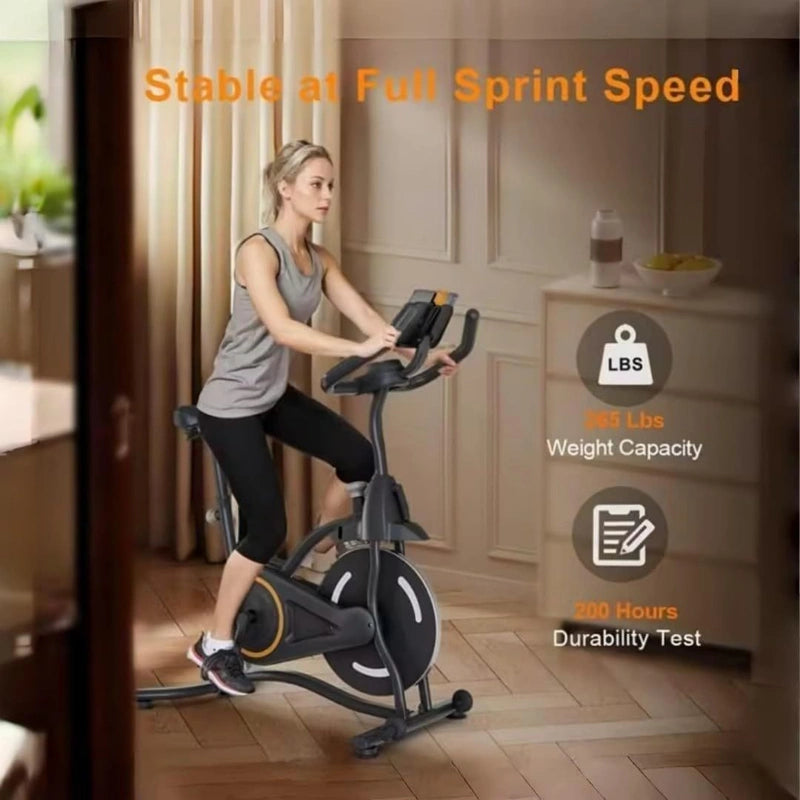 Indoor Cycling Spin Bike 100-Level Magnetic Resistance