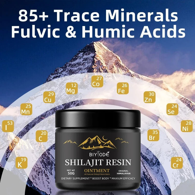 Himalayan Shilajit Resin with Ashwagandha & Gokshura