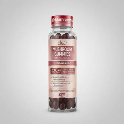 Mushroom Gummies — Lion's Mane Blend | Focus & Brain Support