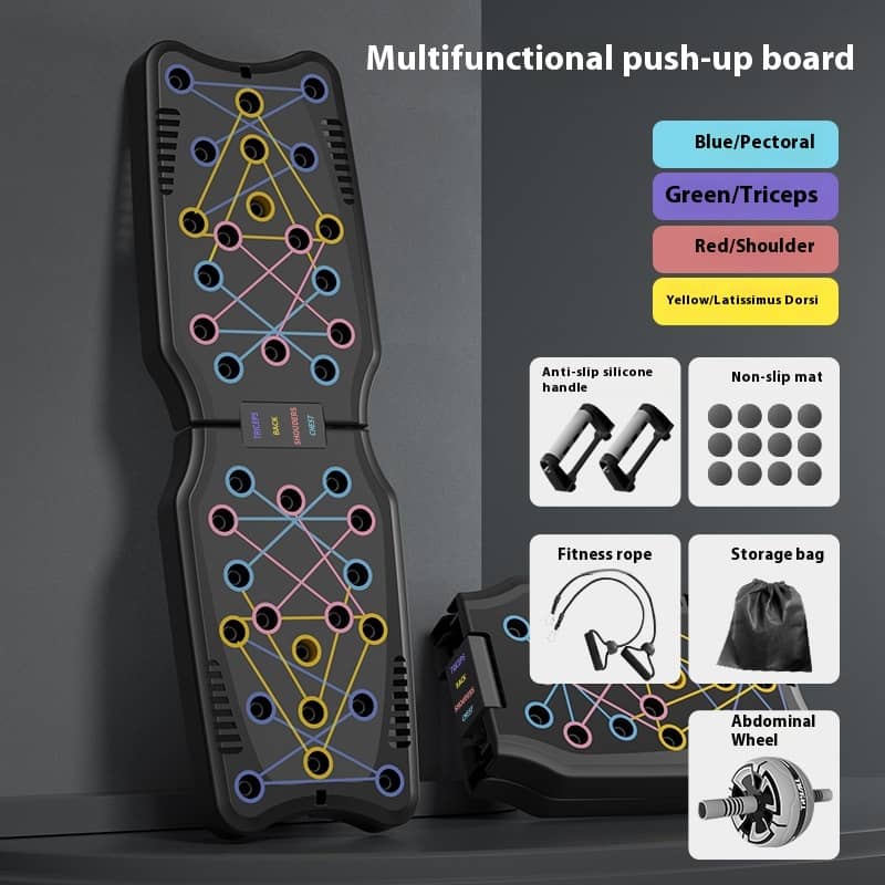 Push-Up Support Board – Multifunctional Chest, Shoulder & Triceps Trainer
