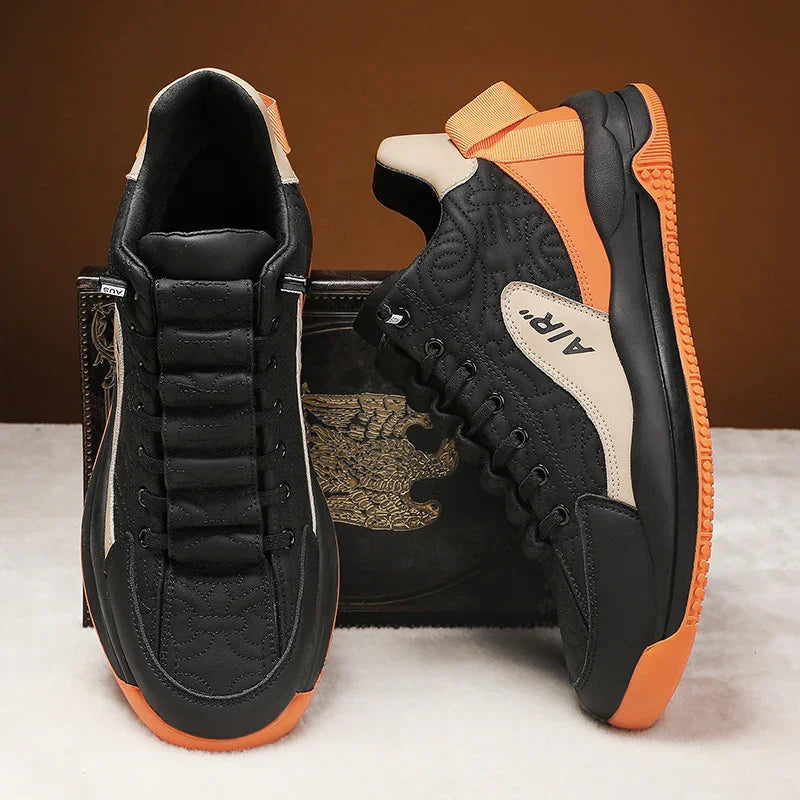 Sport Platform Heightening Shoes for Men. Athletic Lift Sneakers - Hi Fitness Gym
