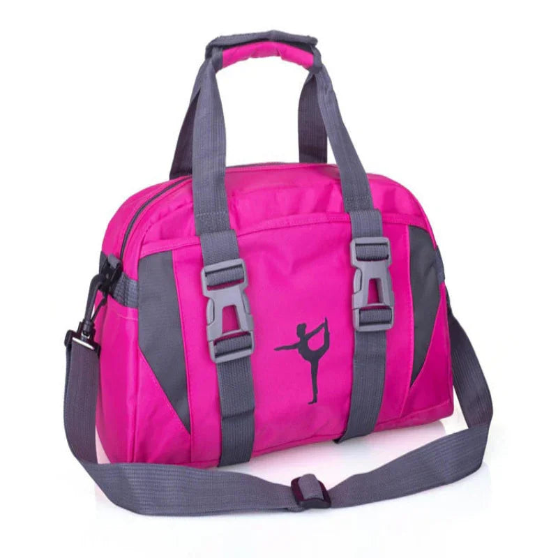 Yoga Bag Gym Bag. Large Capacity Fitness Sports Tote with Shoulder Strap for Yoga, Pilates & Travel - Hi Fitness Gym Crop Tank Top Leggings Set - Hi Fitness