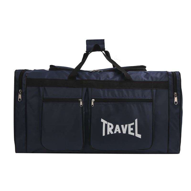 Foldable Large-Capacity Travel Tote Bag – Lightweight Carry-On Organizer