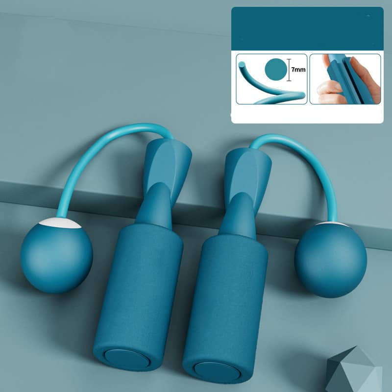 Cordless Weighted Jump Rope with Ball Handles