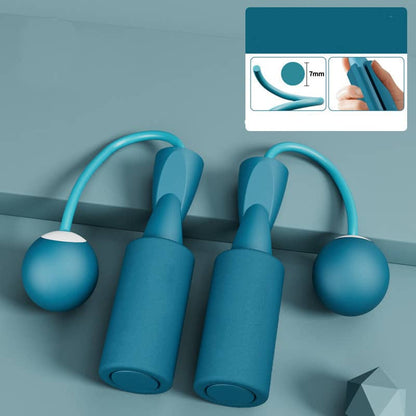 Cordless Weighted Jump Rope with Ball Handles