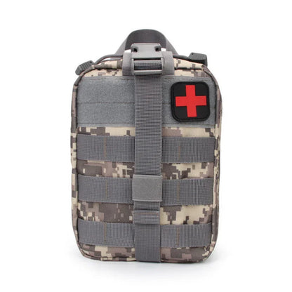 Tactical First Aid Kit Waist Bag - Waterproof Emergency Survival Pouch for Travel, Camping & Rescue - Hi Fitness Gym Crop Tank Top Leggings Set - Hi Fitness