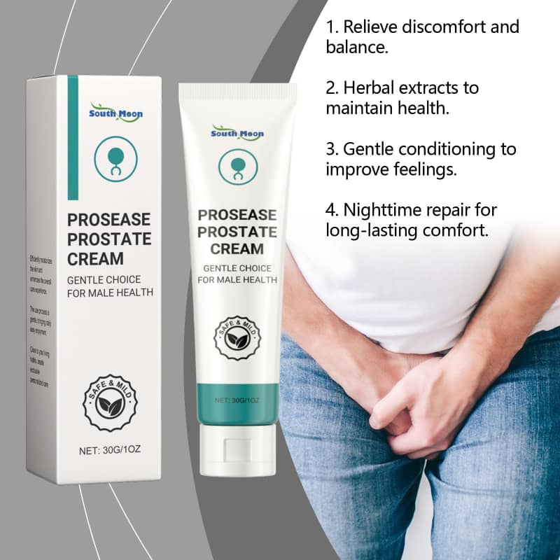 Men's Herbal Prostate Soothing Cream – Aloe, Mint & Allantoin | 30g