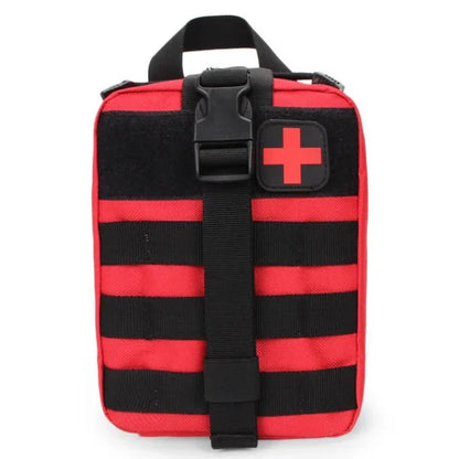 Tactical First Aid Kit Waist Bag - Waterproof Emergency Survival Pouch for Travel, Camping & Rescue - Hi Fitness Gym Crop Tank Top Leggings Set - Hi Fitness
