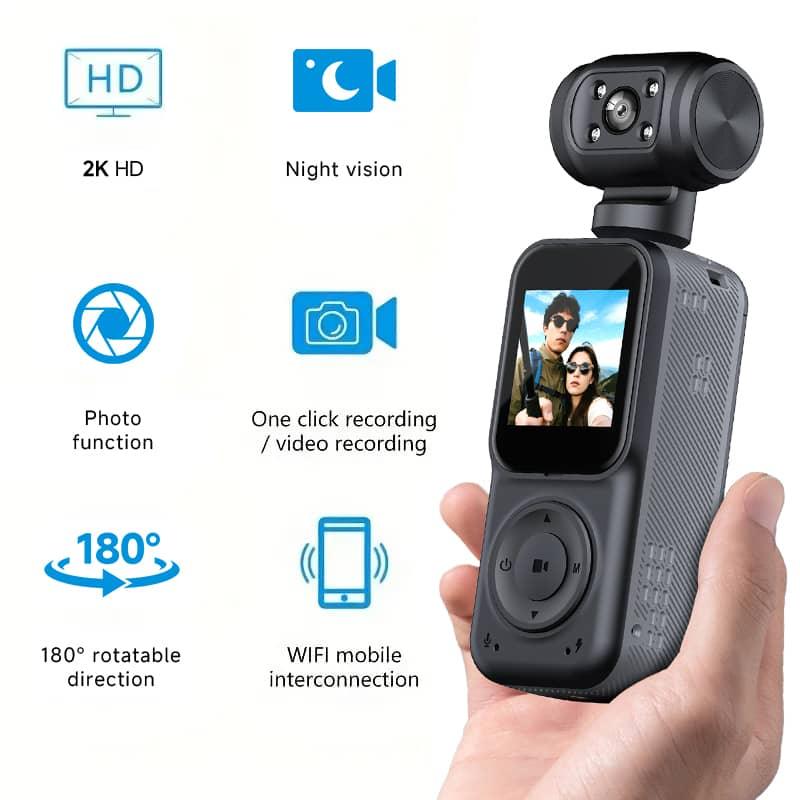 Outdoor Sports Camera with Night Vision