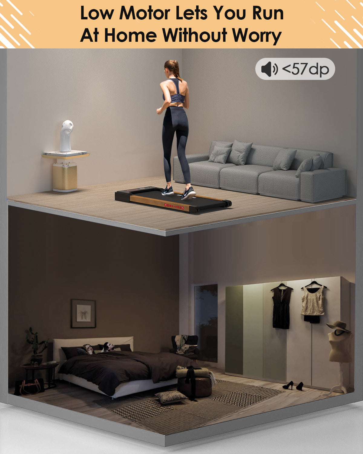 UK Treadmill Q20 - Hi Fitness Gym Crop Tank Top Leggings Set - Hi Fitness