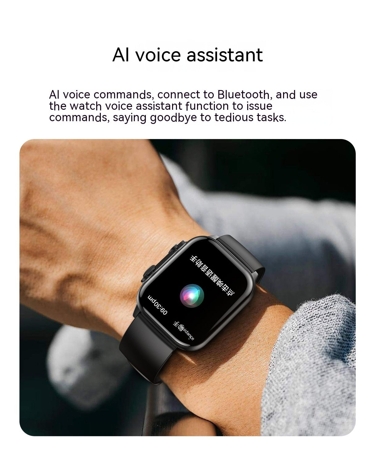 HK95 Sport Smart Watch HD Large Screen - Hi Fitness Gym Crop Tank Top Leggings Set - Hi Fitness