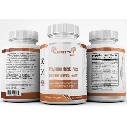 Psyllium Husk Plus | Digestive Health, Blood Sugar Control & Weight Management