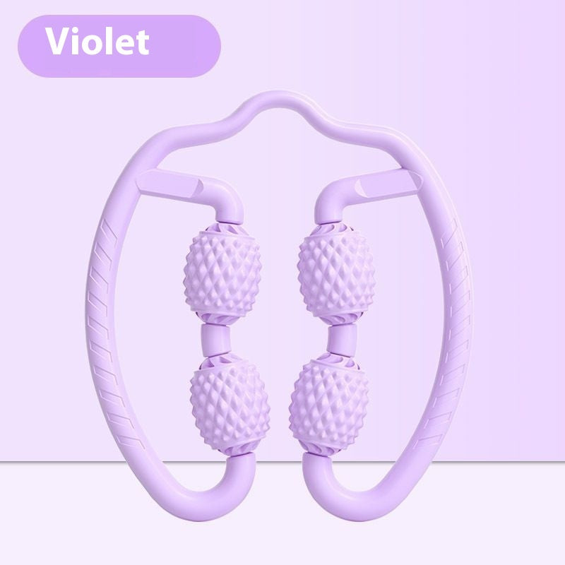 Spiked Club Muscle-relaxing Tool Massage Fitness Roller Foam Roller - Hi Fitness Gym Crop Tank Top Leggings Set - Hi Fitness